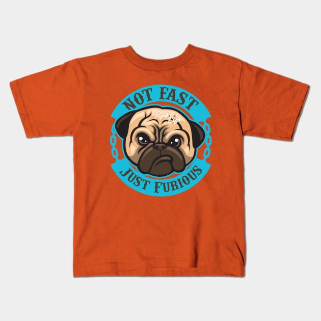 Pug Life Kids T-Shirt by spicoli13